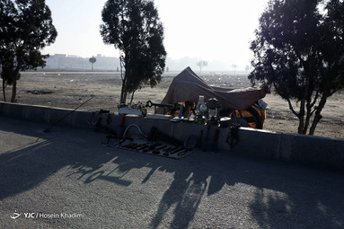 وارونگی هوا در اراک