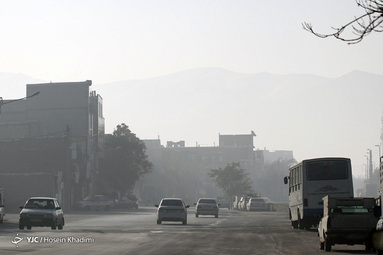 وارونگی هوا در اراک