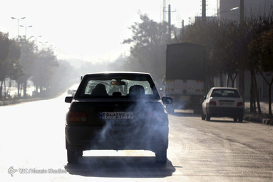 وارونگی هوا در اراک