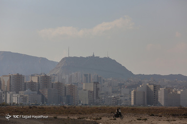 آلودگی هوا در قم