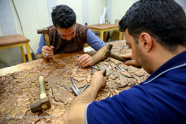 کارگاه ساخت ضریح حرم حضرت عبدالعظیم الحسنی (ع)