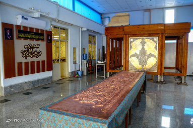 کارگاه ساخت ضریح حرم حضرت عبدالعظیم الحسنی (ع)