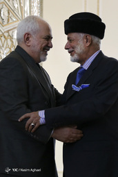 دیدار بن علوی وزیر خارجه عمان با ظریف