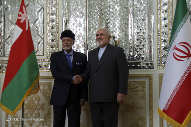 دیدار بن علوی وزیر خارجه عمان با ظریف