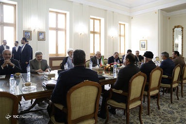 دیدار بن علوی وزیر خارجه عمان با ظریف