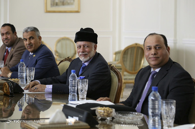 دیدار بن علوی وزیر خارجه عمان با ظریف
