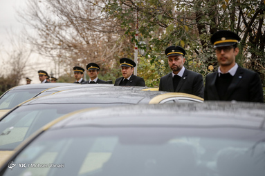 مراسم رونمایی از ناوگان نوسازی شده تاکسیرانی