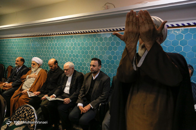 مراسم ختم خواهر دکتر ولایتی
