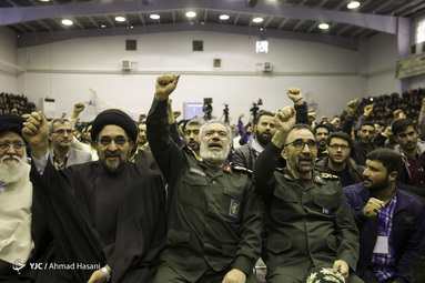 همایش بزرگ چهار هزار نفری دانشجو، مبارزه، خدمت در  مشهد مقدس