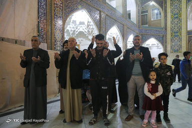 حال و هوای حرم حضرت معصومه(س) در شب رحلت
