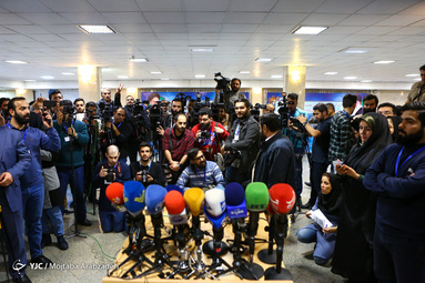 بازدید حجت الاسلام منتظری دادستان کل کشور از روند ثبت نام داوطلبان انتخابات مجلس در ستاد انتخابات وزارت کشور