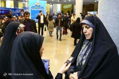 حضور شهین ملاوردی در هفتمین روز ثبت نام داوطلبان انتخابات مجلس در تهران