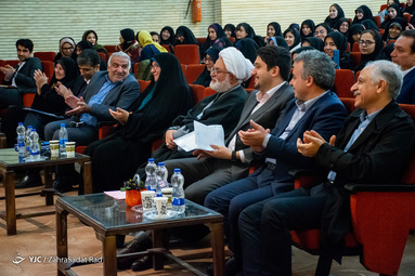 سخنرانی فرهاد دژپسند وزیر امور اقتصادی و دارایی در دانشگاه الزهرا تهران