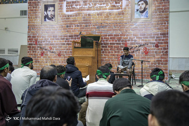 به رسم دیالمه برنامه بسیج دانشجویی دانشگاه فردوسی مشهد با حضور استاد پناهیان