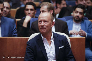 گابریل کالدرون در مراسم تجلیل از پییشکسوتان پرسپولیس