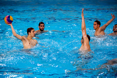 تمرین تیم ملی جوانان واترپلو ایران