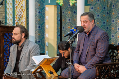 مراسم ختم مرحوم سیدقاسم موسوی قهار، مداح و مناجات خوان