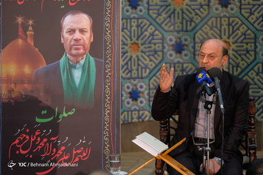 مراسم ختم مرحوم سیدقاسم موسوی قهار، مداح و مناجات خوان