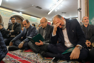 مراسم ختم مرحوم سیدقاسم موسوی قهار، مداح و مناجات خوان