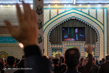 مراسم ختم مرحوم سیدقاسم موسوی قهار، مداح و مناجات خوان