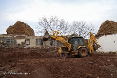 روستای ورنکش یک ماه پس از زلزله
