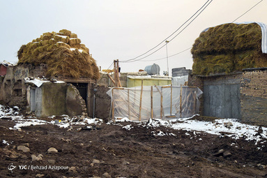 روستای ورنکش یک ماه پس از زلزله