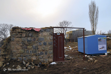روستای ورنکش یک ماه پس از زلزله