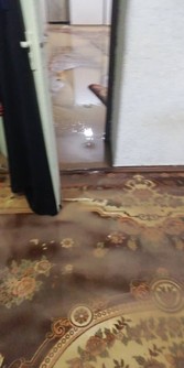 آبگرفتگی منازل مسکونی شهروندان خوزستانی در پی بارش بارن های سیل آسا