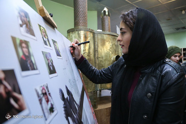 فاطیما بهارمست در دورهمی بازیگران سریال از سرنوشت