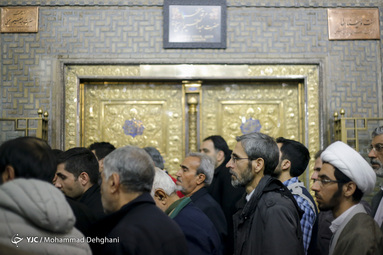 آئین غبارروبی حرم حضرت عبدالعظیم (ع)