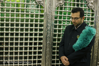 آئین غبارروبی حرم حضرت عبدالعظیم (ع)