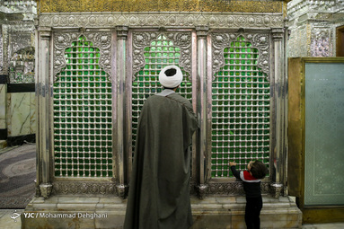 آئین غبارروبی حرم حضرت عبدالعظیم (ع)
