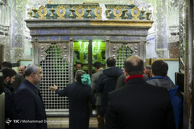 آئین غبارروبی حرم حضرت عبدالعظیم (ع)