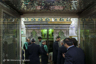 آئین غبارروبی حرم حضرت عبدالعظیم (ع)