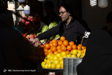 بازار شب یلدا در همدان