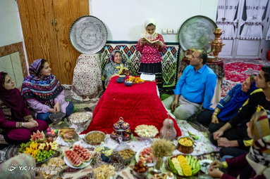 یلدای خانوادگی در مازندران
