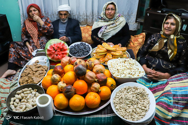 شب یلدا در گلستان