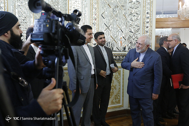 دیدار وزیر امور خارجه جمهوری هند با ظریف