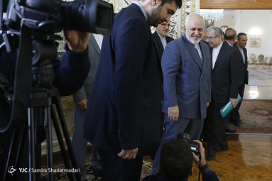 دیدار وزیر امور خارجه جمهوری هند با ظریف