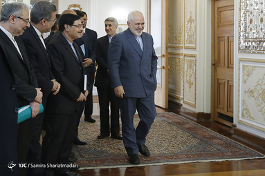 دیدار وزیر امور خارجه جمهوری هند با ظریف