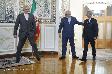 دیدار وزیر امور خارجه جمهوری هند با ظریف