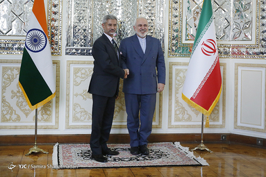 دیدار وزیر امور خارجه جمهوری هند با ظریف