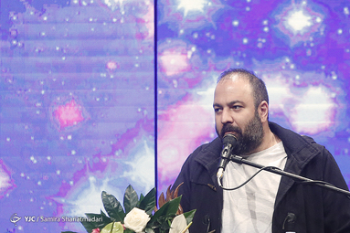 علی اوجی در اختتامیه نخستین جشنواره ی ملی هنری همام