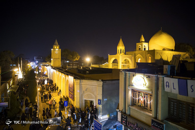 کلیسا وانک اصفهان در آستانه سال نو میلادی