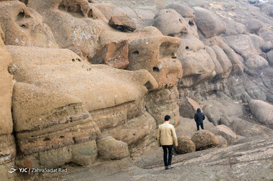کوه های سنگی وردیج