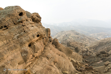 کوه های سنگی وردیج