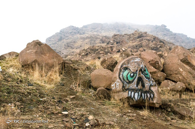 کوه های سنگی وردیج