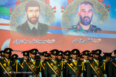 مراسم دانش آموختگی در دانشگاه علوم انتظامی امین