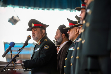 مراسم دانش آموختگی در دانشگاه علوم انتظامی امین