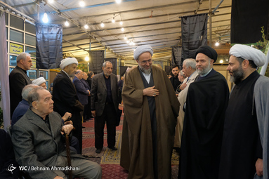 مراسم ترحیم آیت الله موسوی خلخالی
